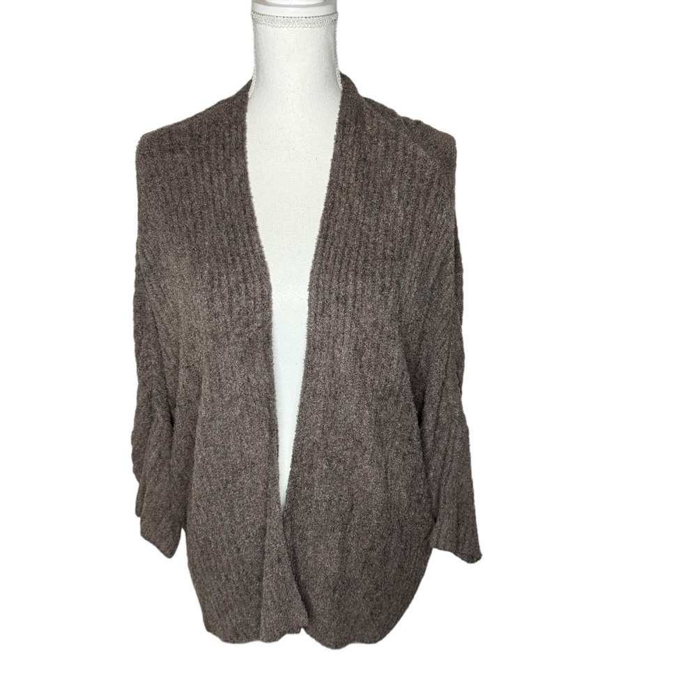 Barefoot Dreams CozyChic Lite Ribbed Shrug Cardi Cardigan 1X